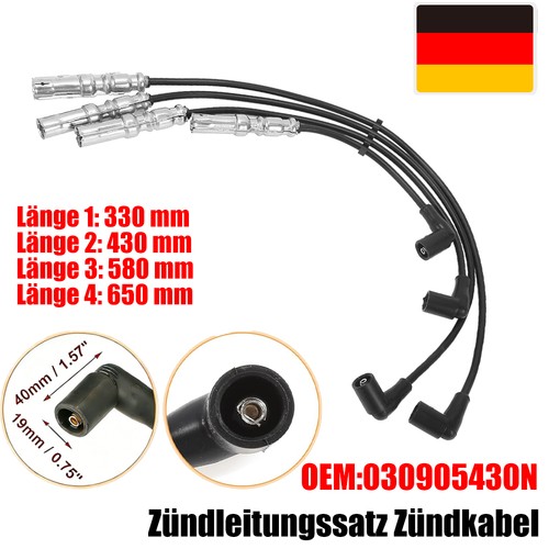 Zündleitungssatz - 4x,